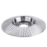 Drillpro 110mm Bevel Shaping Disc Wood Carving Disc Angle Grinding Wheel Sanding Rotary Tool Abrasive Disc for Angle Grinder