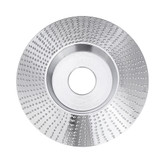 Drillpro 110mm Bevel Shaping Disc Wood Carving Disc Angle Grinding Wheel Sanding Rotary Tool Abrasive Disc for Angle Grinder