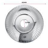 85mm Wood Grinding Wheel Sanding Arc Wood Carving Disc Tool Abrasive Disc