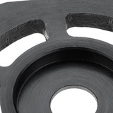 Drillpro 115mm Wood Carving Disc 6 Carbide Inserts Angle Grinder Disc Wood Shaping Disc Woodworking Cutting Disc