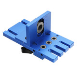 Drillpro 08450 Aluminum Alloy Dowelling Jig Set Wood Dowel Drilling Position Jig Woodworking Tool