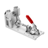 Woodworking Pocket Hole Jig System Guide Carpenter Kit with Clamp and Hole Drill Bits