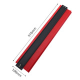 20 Inch  Irregular Contour Gauge 51cm Plastic Profile Copy Contour Gauges Standard Measuring Tool