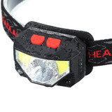 2PCS SGODDE 800LM 8Modes Motion Sensor Cycling Headlamp Ultra Bright USB Rechargeable LED Flashlight Headlight