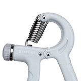10-40kg Adjustable Hand Grip Power Exerciser Forearm Wrist Strengthener Gripper Grey/ Light Blue