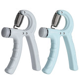 10-40kg Adjustable Hand Grip Power Exerciser Forearm Wrist Strengthener Gripper Grey/ Light Blue