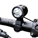 XANES XL07 1000LM T6 Bicycle Front Light IP65 120° Wide Angle with Lampshade HeadLamp