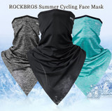 ROCKBROS Cycling Face Mask Outdoor Sports Scarf Bandana Bicycle Equipment Headgear Ride Neck Bike Triangle Headband Scarf ROCKBROS Cycling Face Mask Outdoor Sports Scarf Bandana Bicycle Equipment Headgear Ride Neck Bike Triangle Headband Scarf