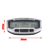 Sunding Wireless Waterproof LCD Bicycle Bike Cycling Computer Odometer Speedometer Backlight