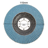 115mm Flap Sanding Disc 40 60 80 120 Grit Angle Grinder Wheel