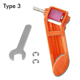 Portable Drill Bit Sharpener Corundum Grinding Wheel for Grinder Polishing Tool Machine