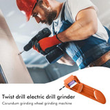 Portable Drill Bit Sharpener Corundum Grinding Wheel for Grinder Polishing Tool Machine