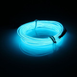 2M EL Led Flexible Soft Tube Wire Neon Glow Car Rope Strip Light Xmas Decor DC 12V