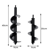 Garden Auger Spiral Drill Bit Attachment Bulb Plant Post Bedding Planting Auger Tool
