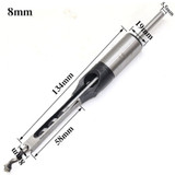 Drillpro 6mm-16mm Woodworking Square Hole Twist Drill Bit Square Auger Drill Mortising Chisel