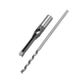 Drillpro 6mm-16mm Woodworking Square Hole Twist Drill Bit Square Auger Drill Mortising Chisel
