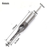 Drillpro 6mm-16mm Woodworking Square Hole Twist Drill Bit Square Auger Drill Mortising Chisel
