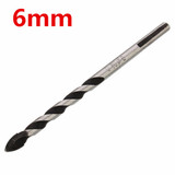6/8/10mm Triangular Head Auger Drill Bit Glass Stone Concrete Drill Bit