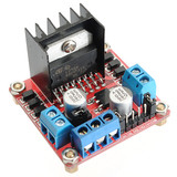 L298N Dual H Bridge Stepper Motor Driver Board Geekcreit for Arduino - products that work with official Arduino boards