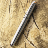 Jinhao X750 Valued Silver Stainless  M Nib Fountain Pen