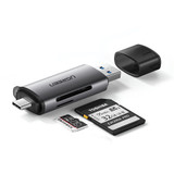UGreen CM185 Type-C USB 3.0 to TF SD OTG Memory Card Reader Support Simultaneous Read