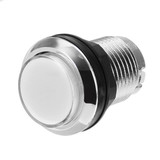 33MM Electroplated Red Blue Yellow White LED Push Button for Arcade Game Console Controller DIY