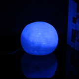 3D Moon Luna Night Light LED Desk Lamp Color Changing Decor With Remote Control