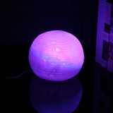 3D Moon Luna Night Light LED Desk Lamp Color Changing Decor With Remote Control