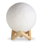 18cm Touch Sensor 3D Moon Table Lamp USB Color Changing LED Luna Night Light Kids Gift