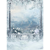 3x5ft 0.9x1.5m Vinyl Outdoor Snow Studio Prop Photography Background