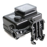 Black Protective Housing Case Cover USB Video Port Side Open For GoPro Hero 4 3 Plus