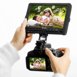 Ulanzi U-40 Monitor Mount Bracket Holder 180 Degree Rotation with Cold Shoe Mount for DSLR Camera