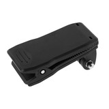 PULUZ 360 Degree Backpack Quick Release Hat Clip Fast Clamp Mount for Gopro SJCAM Xiaomi Yi