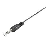 3.5mm External Microphone Mic Clip Lapel Tie With Mini USB Cable Adapter for GoPro Hero 3 3 Plus 4