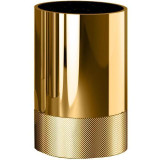 DWBA Round Bathroom Toothbrush Holder Standing Toothpaste Tumbler, Brass