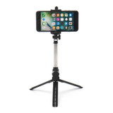 WXY2017 Extendable Tripod 360 Degree Rotation bluetooth Selfie Stick with Strap