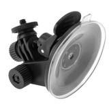 PULUZ Car Wind Shield Suction Cup Holder Screw Mount Adapter Storage Bag for Gopro SJCAM Xiaomi Yi