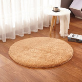 KCASA KC-MP1 60cm Non-Slip Bedroom Floor Mat Fluffy Soft Plush Rug Pure Colour Dining Room Carpet