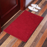 KCASA KC-333 40x60cm Chenille Fine Hair Soft Mat Machine Washable Bathroom Anti Slip Absorbent Carpet Doormat