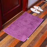 KCASA KC-333 40x60cm Chenille Fine Hair Soft Mat Machine Washable Bathroom Anti Slip Absorbent Carpet Doormat