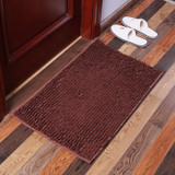 KCASA KC-333 40x60cm Chenille Fine Hair Soft Mat Machine Washable Bathroom Anti Slip Absorbent Carpet Doormat