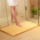 KCASA KC-333 40x60cm Chenille Fine Hair Soft Mat Machine Washable Bathroom Anti Slip Absorbent Carpet Doormat