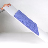 KCASA KC-333 40x60cm Chenille Fine Hair Soft Mat Machine Washable Bathroom Anti Slip Absorbent Carpet Doormat