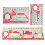 Non-slip Printing Terylene Washable Carpet Doormat Bedroom Kitchen Floor Rugs (50 x 80 cm)