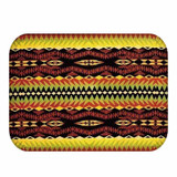 Honana BX-29 40x60cm 3D Painting Spiral Pattern Coral Fleece Mat Absorbent Bathroom Anti Slip Carpet