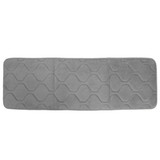 120x40cm Absorbent Anti Skid Memory Foam Mat Coral Velvet Bath Rug Chronic Rebound Floor Carpet