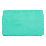 80x50cm Absrobent Shaggy Carpet Home Anti Slip Rug Bedroom Soft Mat