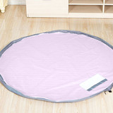 Portable Floor Mat Kid Toy Oxford Foldable Storage Bag Drawstring Beam Port Finishing Organizer
