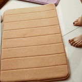 40x60cm Multi-color Thickened Coral Velvet Memory Foam Slow Rising Rug Bathroom Mat Soft Non-slip Plush Floor Carpet