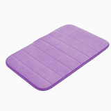 40x60cm Multi-color Thickened Coral Velvet Memory Foam Slow Rising Rug Bathroom Mat Soft Non-slip Plush Floor Carpet